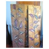 3 Decorative panels measuring 20 x ...