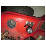 Craftsman riding lawn mower runs bu...