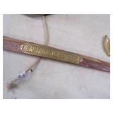 Ships Bell, Captains Quarters Sign and Anchor  Décor