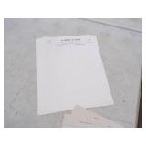 Autographed Yankees Legend Bill "Moose" Skowron Picture,, Elvis dollar bills and vintage letterhead