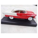 57 Chevy on Stand Model Car