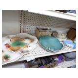 Vintage 1959 Lane and Co. Nan Nuys Turkey Patter, Roseville Pottery, Fire King and Vintage Hall