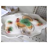 Vintage 1959 Lane and Co. Nan Nuys Turkey Patter, Roseville Pottery, Fire King and Vintage Hall