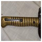 MFG 1871 French Bayonet MFG by St Etienne with Original Scabbard, AKA t.......