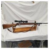 Winchester Model 72, Produced from 1938-59, Tube Feed Bolt Action, 22 SLLR w Scope/Sling