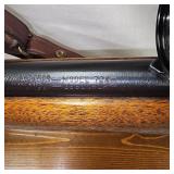 Winchester Model 72, Produced from 1938-59, Tube Feed Bolt Action, 22 SLLR w Scope/Sling