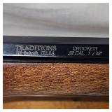 Traditions Crockett Rifle, 32 Cal, Very Nice