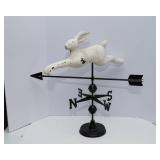 Folk Art Style Rabbit Weathervane – 22.5" Tall