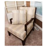 Ashley Furniture Chair with Matching Throw Pillow