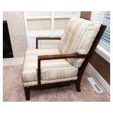 Ashley Furniture Chair with Matching Throw Pillow