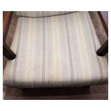 Ashley Furniture Chair with Matching Throw Pillow