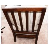 Ashley Furniture Chair with Matching Throw Pillow