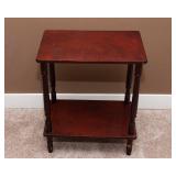 Vintage Wooden Side Table – Small