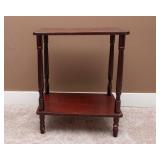 Vintage Wooden Side Table – Small