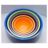 Variety of Plastic Mixing Bowls