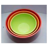 Variety of Plastic Mixing Bowls