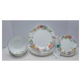 Corelle Summer Blush Dishware Set – 16-Piece