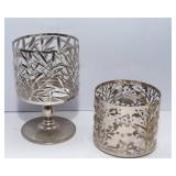 Bath & Body Works Candles with Decorative Stands – Brand New