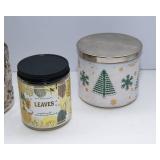 Bath & Body Works Candles with Decorative Stands – Brand New