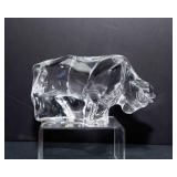 Set of Three Likely Crystal Figurines