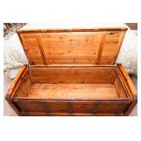 Vintage Wooden Trunk