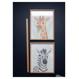 Children’s Art Prints – Set of Two