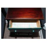 Vintage Green End Table