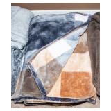Set of Four Cozy Throw Blankets