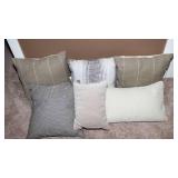 Set of Six Throw Pillows