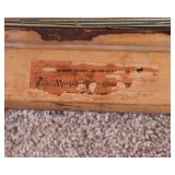 Vintage Murphy Chair Company Chair with Cross-Stitch Seat