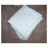 King Size White Duvet Cover – 100% Cotton, Threshold