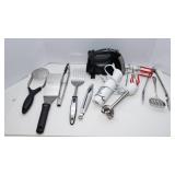 Assorted Kitchen Appliances and Utensils