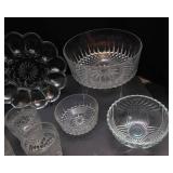 Large Collection of Cut Glass - 11 Pieces