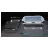 Three Glass Baking Dishes