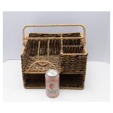 Woven All-in-One Utensil Holder Caddy