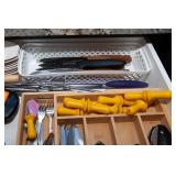 Kitchen Drawer Contents - Assorted Items