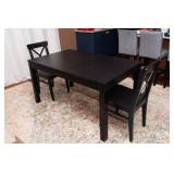 IKEA INGOLF Dining Table with Two Chairs
