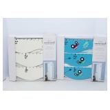 Set of 2 Children’s Growth Charts – Brand New in Boxes