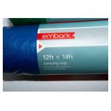 Two Brand New Embark Camping Tarps