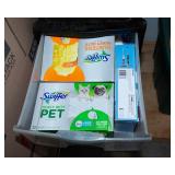 Plastic 3-Shelf Storage Container with Supplies