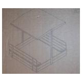 Fun Tok Wood Sandbox – New in Box