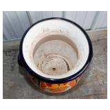 Large Colorful Ceramic Planter