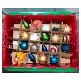 Tote Full of Christmas Ornaments