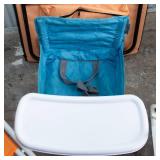 Colorful Beach Chairs – Includes Children’s High Chair