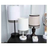 Variety of Small Lamps – Untested