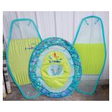 Two Pool Floaties & Pop-Up Sun Shelter