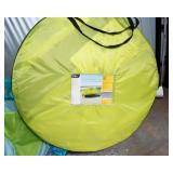 Two Pool Floaties & Pop-Up Sun Shelter