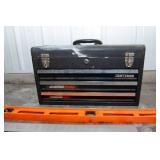 Craftsman Tool Box with Level, Speed Square & Framing Square