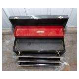 Craftsman Tool Box with Level, Speed Square & Framing Square