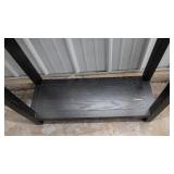 Black Entryway Table – 30" W x 11" D x 31" T